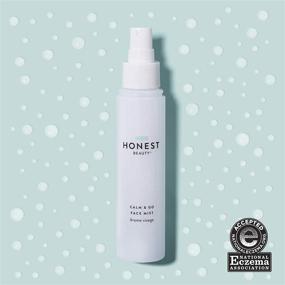 img 3 attached to Honest Beauty Calm & Go Face Mist: Vegan Calming Solution for Irritated Skin, Hypoallergenic, Dermatologist Approved, and Cruelty-Free