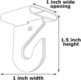 img 1 attached to 🔩 Suspended Industrial Hardware for Ceiling Decorations in Classrooms and Offices