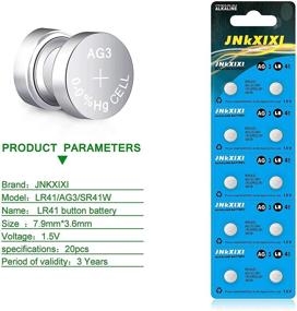 img 2 attached to Батарейки AG3 кнопочная батарея JNKXIXI