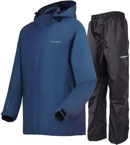 img 4 attached to 🌧️ Acme Projects Rain Suit: Ultimate Waterproof Protection with Breathability & Taped Seams, Jacket and Pants Set