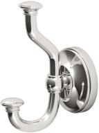 gatco 4125 tavern twin robe hook: stylish and functional polished nickel hook for your bathroom logo