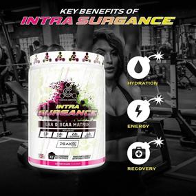 img 1 attached to Intra Surgance - Hydration Drink, BCAA Powder with EAA Amino Acids & Electrolyte Powder Plus Peak O2 Energy Powder for Endurance. Sugar Free, Fruit Fusion Flavor (30 Servings)