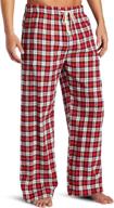 👖 sleep & lounge flannel plaid x large men's clothing - bottoms out logo