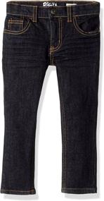 img 3 attached to Little Skinny Jeans Indigo Bright Boys' Clothing ~ Jeans