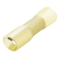 🔌 100pcs airic heat shrink female spade connectors: waterproof terminals for 12-10awg electrical wire логотип