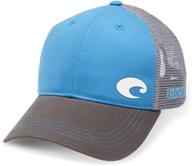 🎣 unleash your inner angler with the costa del mar bass trucker hat logo