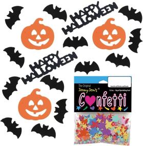 img 1 attached to Halloween Confetti Mix - Pumpkins, Bats - Retail Pack #9444 QS0