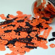 halloween confetti mix - pumpkins, bats - retail pack #9444 qs0 logo