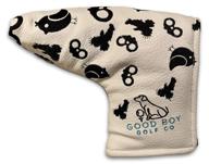 premium putter covers by good boy golf co.: blade and mallet styles, plush lining, magnetic closure, durable pu leather logo