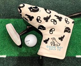 img 1 attached to Premium Putter Covers by Good Boy Golf Co.: Blade and Mallet Styles, Plush Lining, Magnetic Closure, Durable PU Leather