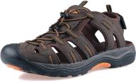 👞 grition mens sandals yy2006bf: stylish and supportive 42eu men's shoes for athletic activities logo