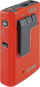 img 2 attached to 📻 Sangean DT-400WSE Цифровое карманное погодное радио с функцией оповещения (красное) - Особая модель AM/FM