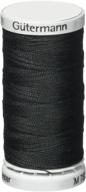 🧵 gutermann 724033000: exceptional strength black polyester upholstery thread - 100m/109yd logo