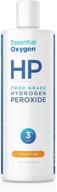 🧪 premium essential oxygen plus hydrogen peroxide 3% food grade, 16 ounce logo