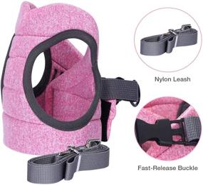 img 3 attached to Harnesses Escape Proof Adjustable Jackets，Lightweight Different