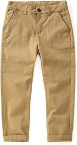 img 4 attached to 👖 Adjustable Boys' Clothing - KID1234 Uniform Trousers for a Perfect Fit