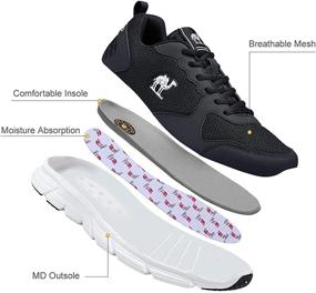 img 4 attached to 👟 CAMELSPORTS Men's Lightweight Breathable Athletic Sneakers