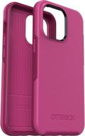 otterbox symmetry series case for iphone 13 pro (only) - renaissance pink logo