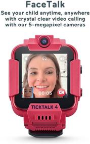 img 3 attached to 📱 TickTalk 4 Unlocked 4G LTE Kids Smart Watch Phone: GPS Tracker, Video & Voice Calling, Messaging, 2X Cameras & Free Streaming Music