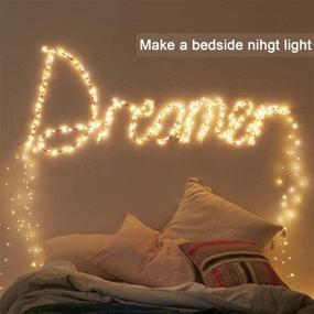 img 3 attached to Fairy Lights Battery Operated - 2 Pack 40ft 120 LED Twinkle Firefly Lights with Remote Control - Waterproof Flexible String Lights for Christmas, Bedroom, Wedding, Garden, Party Decorations (Indoor/Outdoor)