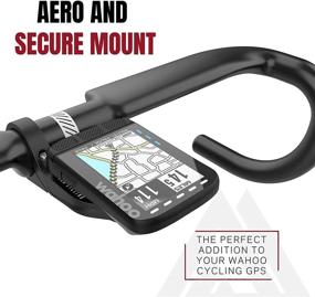 img 3 attached to KOM Cycling Wahoo Elemnt & Elemnt Bolt Out Front Handlebar 🚴 Mount: Ideal Bike Mount for Wahoo Elemnt & Elemnt Bolt, & Elemnt Mini