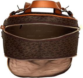 img 1 attached to Michael Kors Rhea Zip Signature Women's Handbags & Wallets for Fashion Backpacks