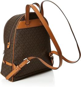 img 2 attached to Michael Kors Rhea Zip Signature Women's Handbags & Wallets for Fashion Backpacks