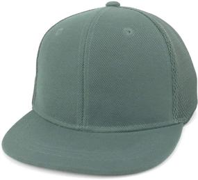img 4 attached to 🧢 Trendy Accessories: Explore Structured Flatbill Boys' Hats & Caps at Our Apparel Shop