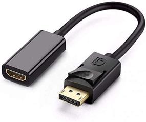 img 4 attached to 🔌 Улучшите подключение: адаптер Bonzon DisplayPort к HDMI - подключите настольные и ноутбуки к HDMI дисплеям с поддержкой 1080P и 3D