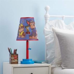 img 1 attached to 🔍 Optimize with SEO: Nickelodeon Paw Patrol Table Lamp featuring Cut-Out Shade