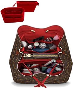 img 4 attached to 👜 LEXSION Handbag Accessories Organizer Insert - Perfect Women's Accessories Organizer