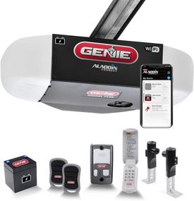 img 4 attached to 🚪 Ultimate Garage Door Opener: Genie StealthDrive Connect Model 7155-TKV - Smartphone-Controlled, Ultra-Quiet Belt Drive, Wi-Fi & Battery Backup, Alexa & Google Assistant Compatible