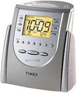 ⏰ титановые настольные часы с радиобудильником timex t309t: с звуками природы (производство прекращено) - надежный способ пробудиться естественным образом логотип