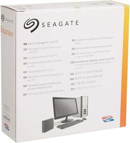 img 2 attached to 💾 Внешний жесткий диск Seagate Expansion Desktop 4TB HDD - USB 3.0: высокоемкая система хранения для ПК и ноутбуков (STEB4000100)