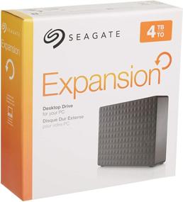 img 3 attached to 💾 Внешний жесткий диск Seagate Expansion Desktop 4TB HDD - USB 3.0: высокоемкая система хранения для ПК и ноутбуков (STEB4000100)