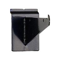 store fixtures a01724 slatwall bracket logo