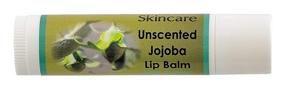 img 1 attached to 🌿 Organic Jojoba Oil Lip Balm with Beeswax - Unscented, Natural, High Jojoba Content (70%), 2-Pack (.15 oz/4.6 gm each)