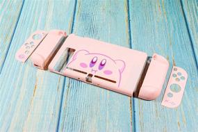 img 2 attached to 🎮 BelugaDesign Kirby Switch Case: Hard Shell for Nintendo Switch, Cute Kawaii Anime Dreamland Pastel Smash Game - Pink (Switch Standard)