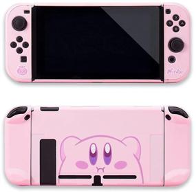 img 3 attached to 🎮 BelugaDesign Kirby Switch Case: Hard Shell for Nintendo Switch, Cute Kawaii Anime Dreamland Pastel Smash Game - Pink (Switch Standard)