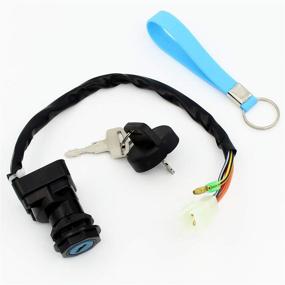 img 2 attached to QAZAKY ATV Ignition Key Switch for Suzuki 🔑 LT80 LT80S LTZ50 LTZ50Z LT-80 LT-80S Z50 Z50Z LT-Z50 LT-Z50Z