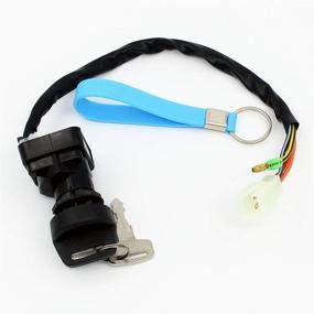 img 3 attached to QAZAKY ATV Ignition Key Switch for Suzuki 🔑 LT80 LT80S LTZ50 LTZ50Z LT-80 LT-80S Z50 Z50Z LT-Z50 LT-Z50Z