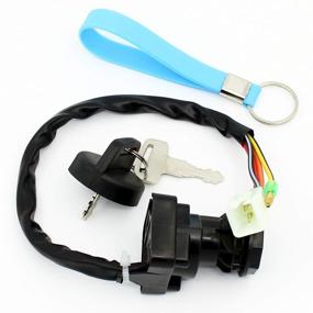 img 1 attached to QAZAKY ATV Ignition Key Switch for Suzuki 🔑 LT80 LT80S LTZ50 LTZ50Z LT-80 LT-80S Z50 Z50Z LT-Z50 LT-Z50Z