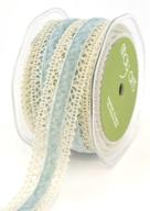 may arts 2 inch ribbon crochet logo