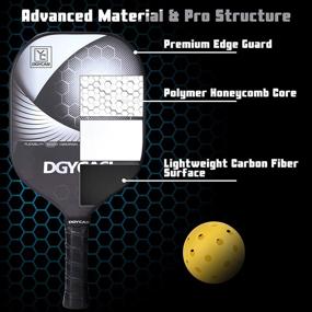 img 3 attached to YC DGYCASI Pickleball Lightweight Honeycomb