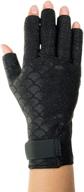 🧤 medium black thermoskin premium arthritic gloves pair logo