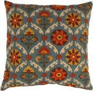 💤 подушка pillow perfect mayan medallion 24,5-дюймовая для пола, adobe - улучшите ваш интерьер стильным комфортом логотип