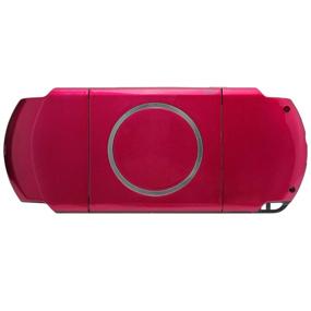 img 1 attached to Red Color Full Housing Shell Faceplate 🔴 Case Replacement for Sony PSP 3000 – OSTENT