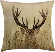 ambesonne whitetail wilderness countryside decorative logo