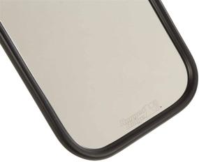 img 1 attached to 🚙 Rugged Ridge 11025.24 Trail Mirror for Jeep Wrangler & Gladiator - Black, Rectangular Design