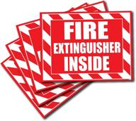 🔥 wrapco fire extinguisher sticker adhesive kit logo